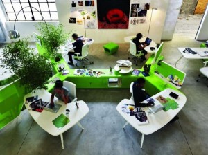 Awesome-Green-Office-Work-desk