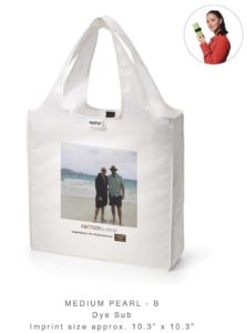 RuMe tote bag with Instagram pic grabbed via #hashtag